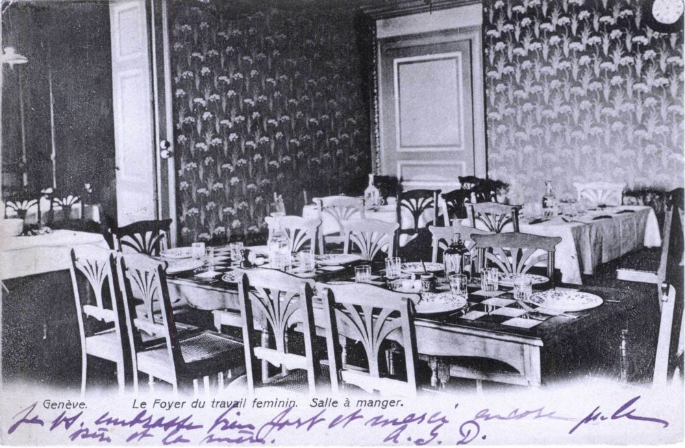1906 Foyer du travail feminin manger 11 5 1906 B Kopie WEB